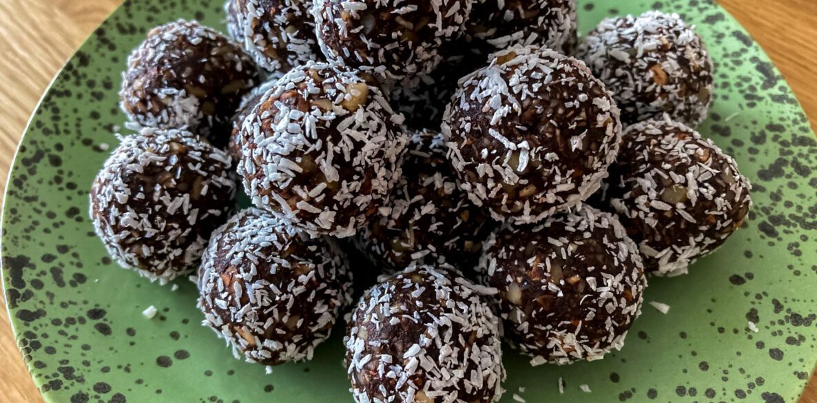 Recept Brownie bites met kokos mamazetkoers