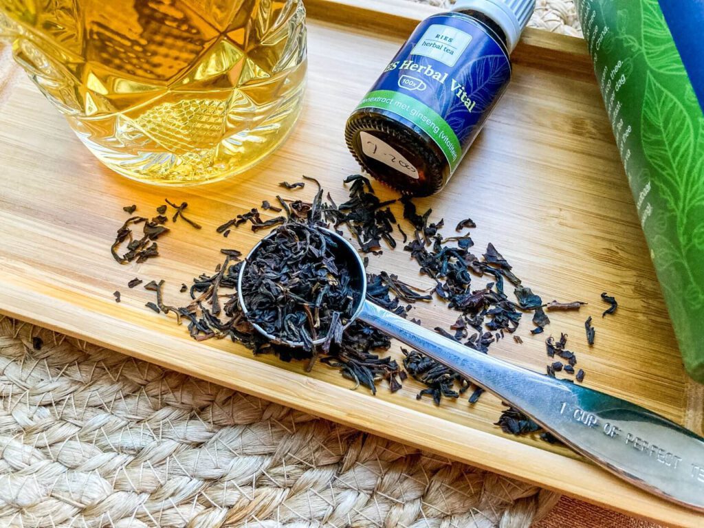 Review je vitaliteit verhogen met de thee van RIES Herbal closeup